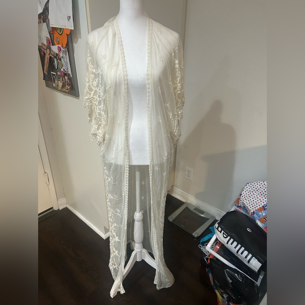 Beautiful sheer kimono